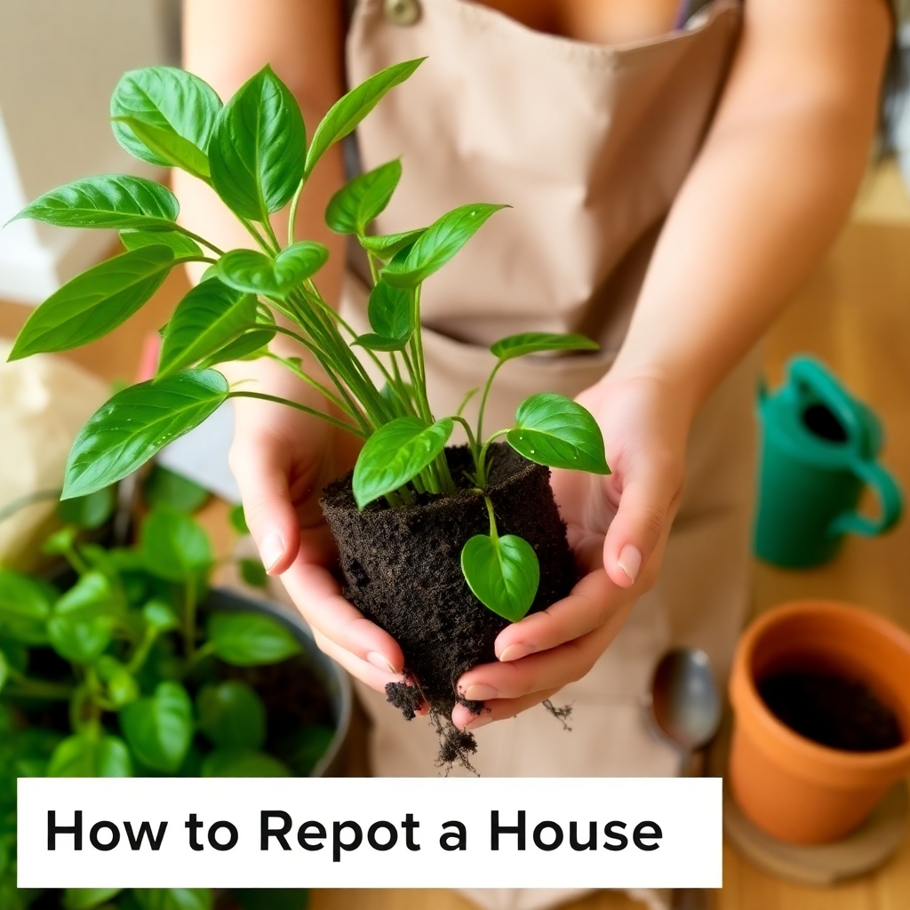 How to Repot a Houseplant